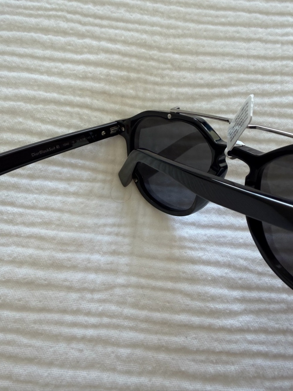 New Dior Black & Silver Sunglasses (SUITRIXR 10A0) - Picture 3 of 7